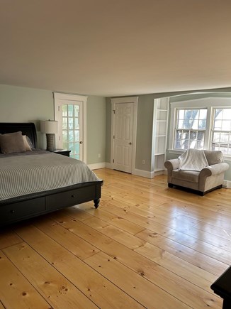 Edgartown Martha's Vineyard vacation rental - Master Bedroom with sitting area