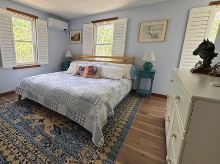 Edgartown Martha's Vineyard vacation rental - Bedroom 2 with King Bed and AC.