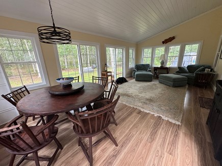 Edgartown Martha's Vineyard vacation rental - Large Sunroom with additional seating and plenty of light.