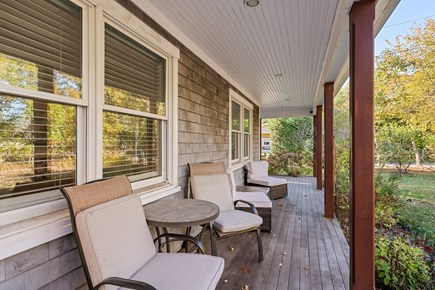 Oak Bluffs Martha's Vineyard vacation rental - Porch with seating