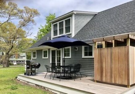 Oak Bluffs Martha's Vineyard vacation rental - Deck, seats 6, w/ shower (outdoor)