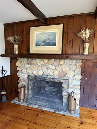 Katama, Edgartown Martha's Vineyard vacation rental - Beachstone fireplace