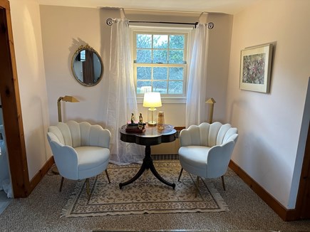 Katama, Edgartown Near South B Martha's Vineyard vacation rental - Master bedroom reading or relaxing nook