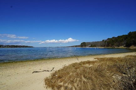 Oak Bluffs, Lagoon Martha's Vineyard vacation rental - Private beach on the lagoon!