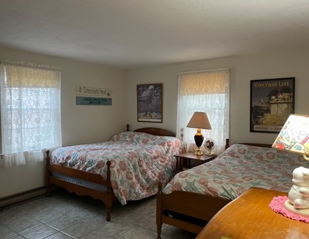 Edgartown Martha's Vineyard vacation rental - Bedroom 4: 1st floor 1 queen and 1 full size bed.