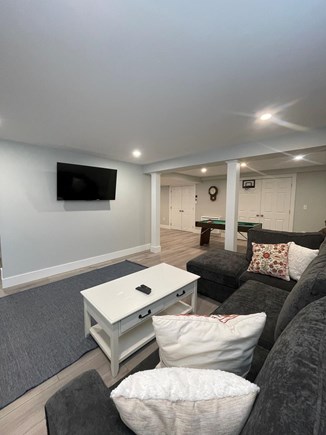 Edgartown Martha's Vineyard vacation rental - Finished lower level with Large Screen TV