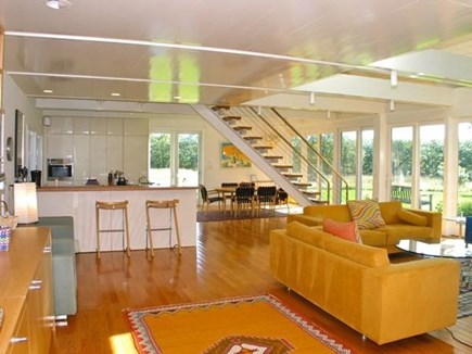 Edgartown Martha's Vineyard vacation rental - Open concept living from another angle