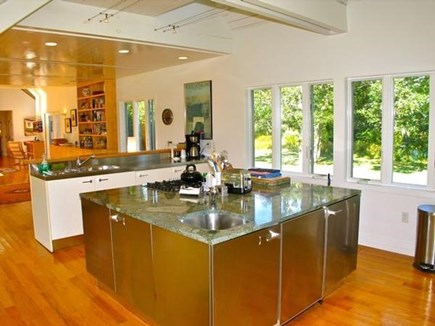 Edgartown Martha's Vineyard vacation rental - Fully equipped kitchen with lots of windows