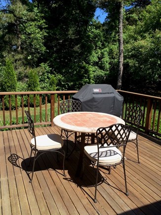 Edgartown Martha's Vineyard vacation rental - Enjoy outdoor dining just off the living room
