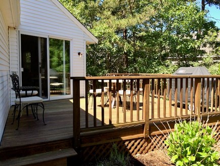 Edgartown Martha's Vineyard vacation rental - Beautiful deck space with grill