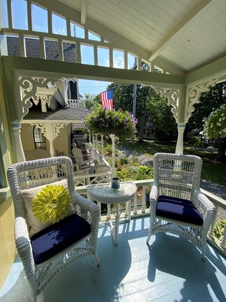 Oak Bluffs Martha's Vineyard vacation rental - Part of the beautiful covered porch