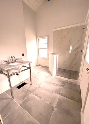 Aquinnah, Aquin-Jan Martha's Vineyard vacation rental - Master masonry shows in all 3.5 baths