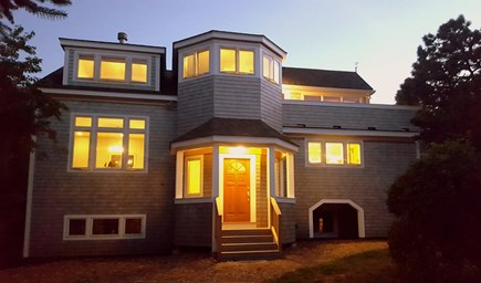 Chappaquiddick Martha's Vineyard vacation rental - New north entrance proximate to all house levels.