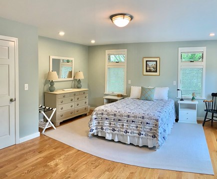 Chappaquiddick Martha's Vineyard vacation rental - Master Bedroom with adjoining Bath and outside access