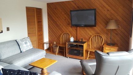 Chappaquiddick Martha's Vineyard vacation rental - Den off Family room and south deck.