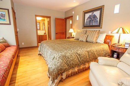 Oak Bluffs Martha's Vineyard vacation rental - BR1 King Bedroom, with en suite, First Floor