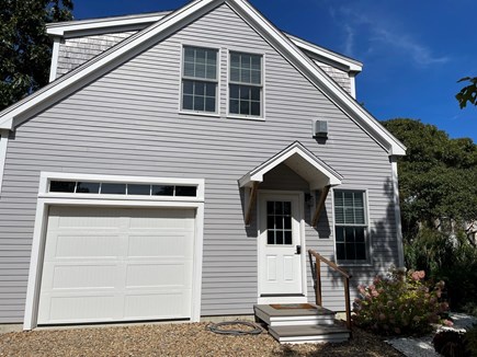 Edgartown (Katama area) Martha's Vineyard vacation rental - Parking spot in front of garage door.