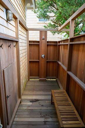 Oak Bluffs Martha's Vineyard vacation rental - Rinse off the beach day in style- spacious outdoor shower