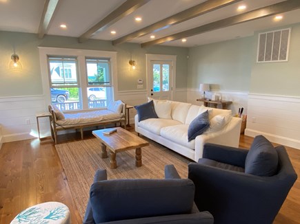 Oak Bluffs Martha's Vineyard vacation rental - Cozy, spacious living room, enjoy ocean views from chaise lounge