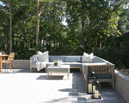 Edgartown Martha's Vineyard vacation rental - Outdoor Deck Seating