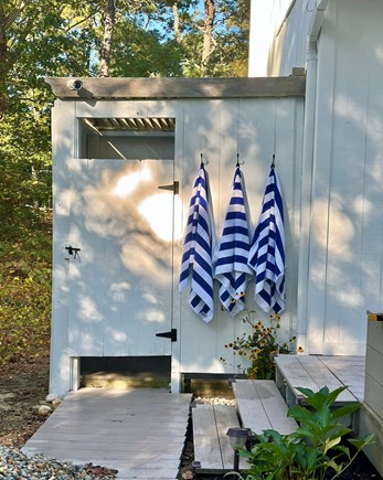 Edgartown Martha's Vineyard vacation rental - Outdoor Shower