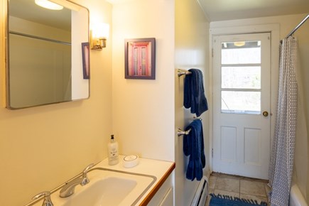Chilmark, Menemsha Martha's Vineyard vacation rental - Downstairs shared bath with bath and shower combined