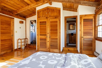 Chilmark, Menemsha Martha's Vineyard vacation rental - Nice large bedroom with plenty of closet space