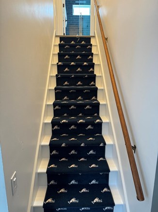 Vineyard Haven Martha's Vineyard vacation rental - Stairs going up to 2 bedrooms and bathroom