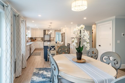 Katama-Edgartown Martha's Vineyard vacation rental - Dining Table with Kitchen View