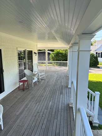 Vineyard Haven Martha's Vineyard vacation rental - Huge wraparound porch with water view and loads of space