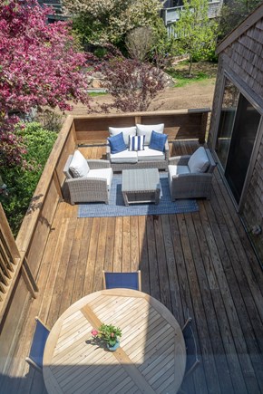 Oak Bluffs Martha's Vineyard vacation rental - Private deck area