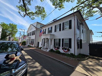 Edgartown Martha's Vineyard vacation rental - Entrance to Building, room on street level.