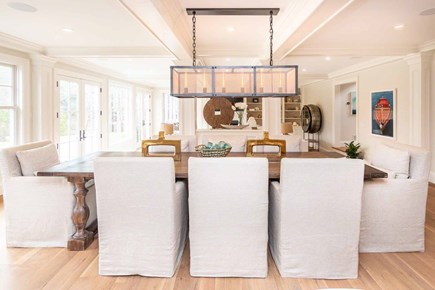 Oak Bluffs Martha's Vineyard vacation rental - Main Dining Table Seats 8