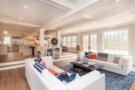 Oak Bluffs Martha's Vineyard vacation rental - Living Area Looking Toward Dining And Kitchen Areas