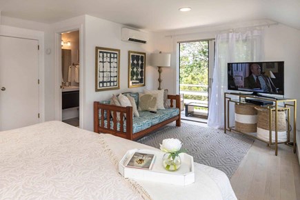 Oak Bluffs Martha's Vineyard vacation rental - View Across Bedroom #2 Toward Deck