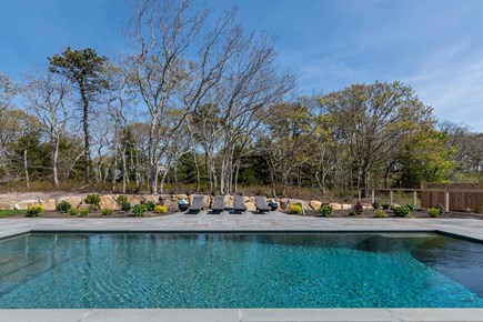 Edgartown, Katama Martha's Vineyard vacation rental - View Across the Pool Area