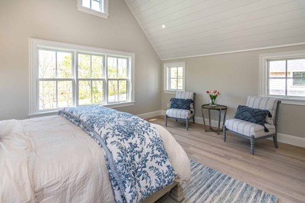 Edgartown, Katama Martha's Vineyard vacation rental - Bed #2 - Queen, Vaulted Ceiling, Private Bath, 2nd Floor