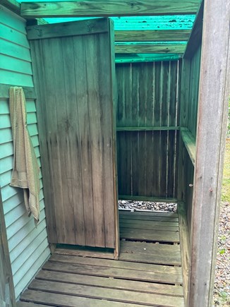 Oak Bluffs Martha's Vineyard vacation rental - Out door shower