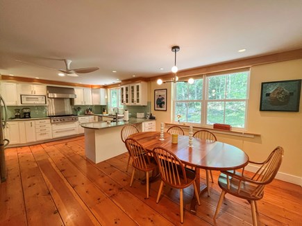 Edgartown Martha's Vineyard vacation rental - Dining toward Kitchen