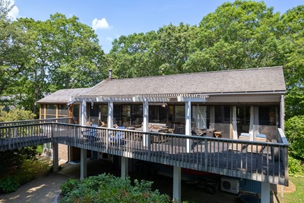 Harthaven/Oak Bluffs Martha's Vineyard vacation rental - The main section of the home has 3 bedrooms, 2.5 baths.