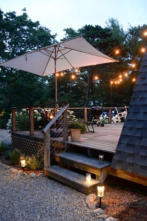Oak Bluffs Martha's Vineyard vacation rental - Front deck
