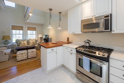 Vineyard Haven Martha's Vineyard vacation rental - Kitchen overlooking lounge area