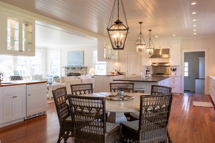 Vineyard Haven Martha's Vineyard vacation rental - Open concept first floor living, kitchen and dining.