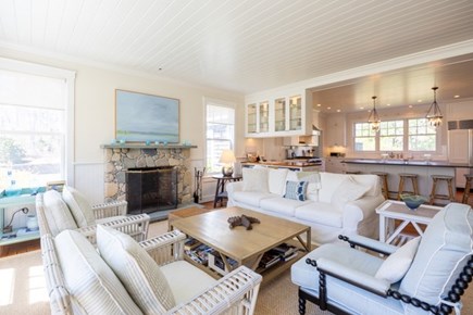 Vineyard Haven Martha's Vineyard vacation rental - Expansive interior with crisp white interior decor