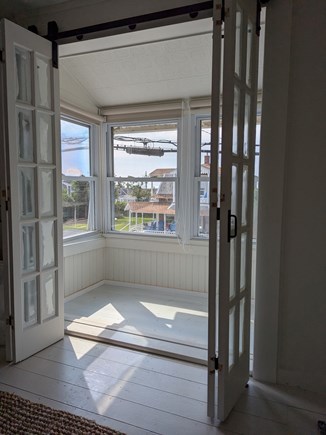 Oak Bluffs Martha's Vineyard vacation rental - 2nd floor enclosed balcony