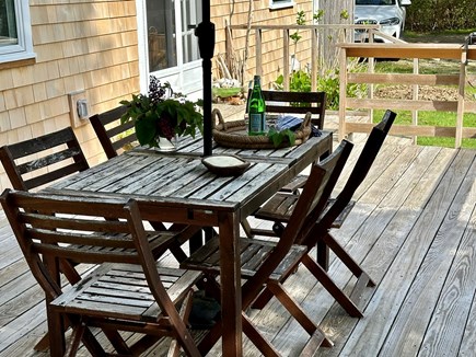 West Tisbury Martha's Vineyard vacation rental - Outdoor dining