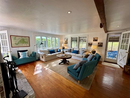 West Tisbury Martha's Vineyard vacation rental - Comfortable living room