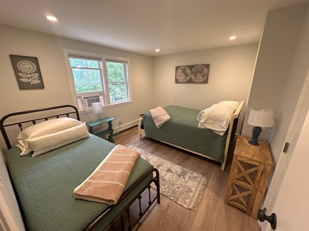 Vineyard Haven Martha's Vineyard vacation rental - Second bedroom on main level with full bed and twin bed.