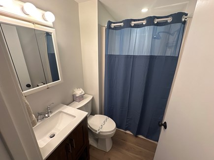 Vineyard Haven Martha's Vineyard vacation rental - Bathroom with shower on main level