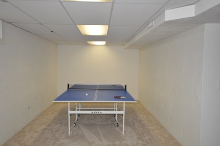 Katama-Edgartown Martha's Vineyard vacation rental - Ping pong table in large lower level